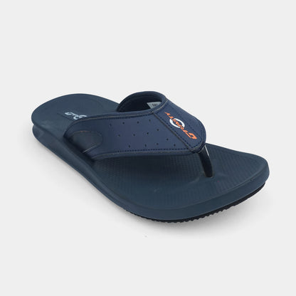 Walkmoc Mens Medicated Slippers G-062 Blue