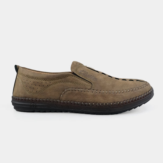 Walkmoc Medicated Casual Shoes WS-04-K. TAN