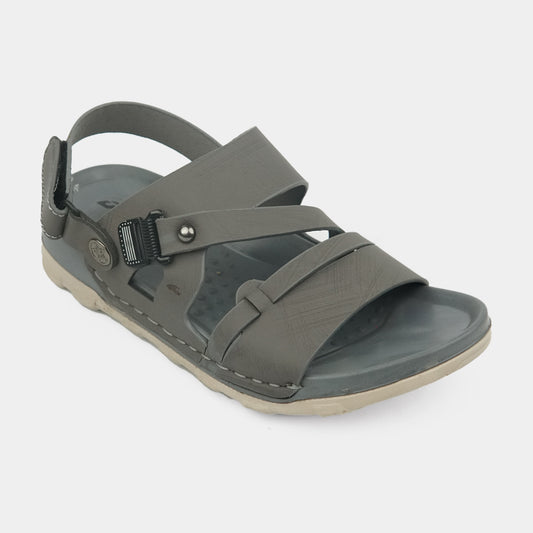 Kids Soft & Stylish Microfiber Sandals- 7-Grey