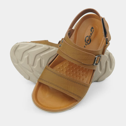 Kids Soft & Stylish Microfiber Sandals- 12-Mustard
